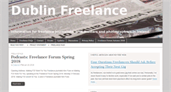 Desktop Screenshot of dublinfreelance.org